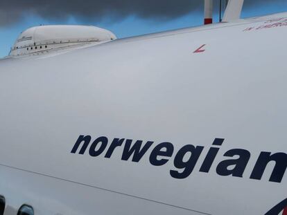 Una aeronave de la low cost Norwegian Air. 