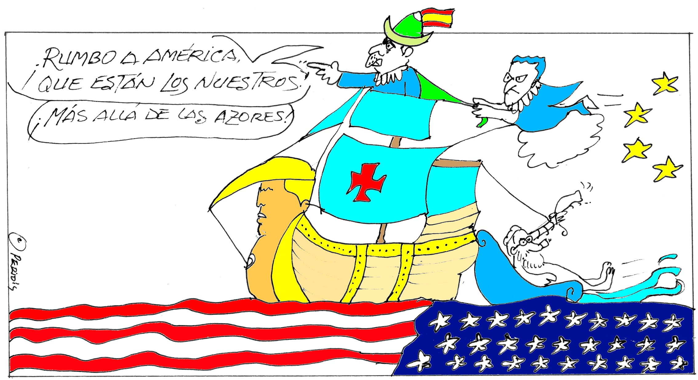 Peridis: más allá de las Azores