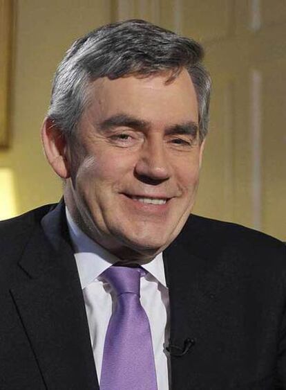El primer ministro, Gordon Brown.