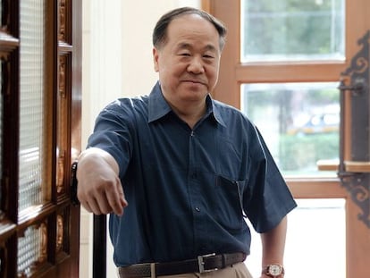 El escritor chino Mo Yan, Nobel de Literatura 2012.