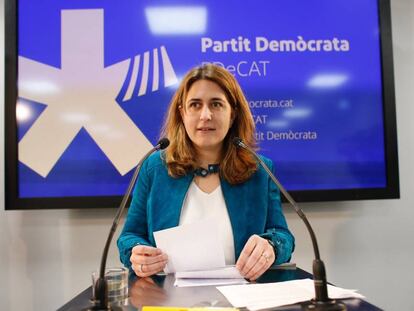 La coordinadora general del PDECAT, Marta Pascal. EFE/Archivo