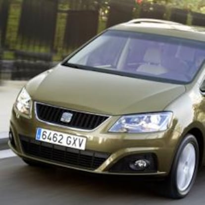 El nuevo Seat Alhambra, uno de los modelos que más han impulsado el avance de la marca.