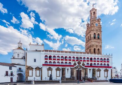 La iglesia de Nuestra Señora de Granada, en Llerena (Extremadura).