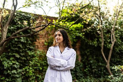 Lucía Lara, de 21 años, estudiante de cuarto de Medicina en la Universidad de Castilla-La Mancha