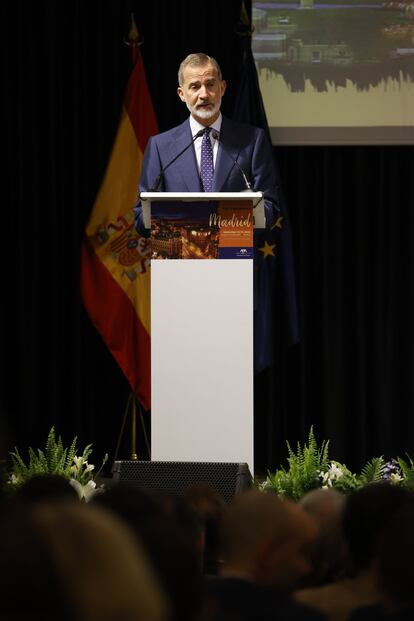 Felipe VI inauguró el Congreso Internacional de Abogados Madrid 2022 Fall Meeting, organizado por la American Bar Association, considerada la asociación de abogados más grande del mundo, que reúne en Madrid a más de 400 letrados.