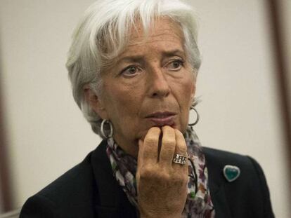 IMF chief Christine Lagarde, pictured in New York this week.