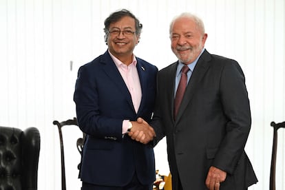 Gustavo Petro y Lula da Silva