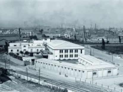 Fábrica de Tiritas en 1935.
