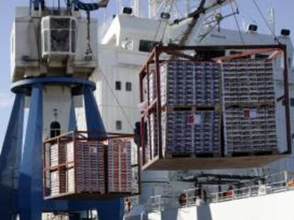 El Gobierno mantiene conversaciones actualmente con Bruselas sobre la posibilidad de reanudar las negociaciones sobre un pacto comercial. EFE/Archivo