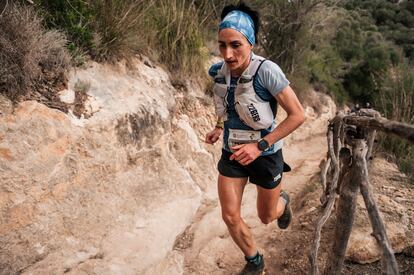 Oihana Kortazar, participacin en Cam de Cavalls . /  FOTO cedida por The Adventure Bakery