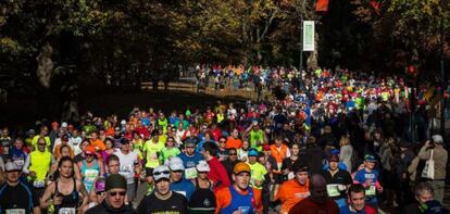 Maratón de Nueva York. 