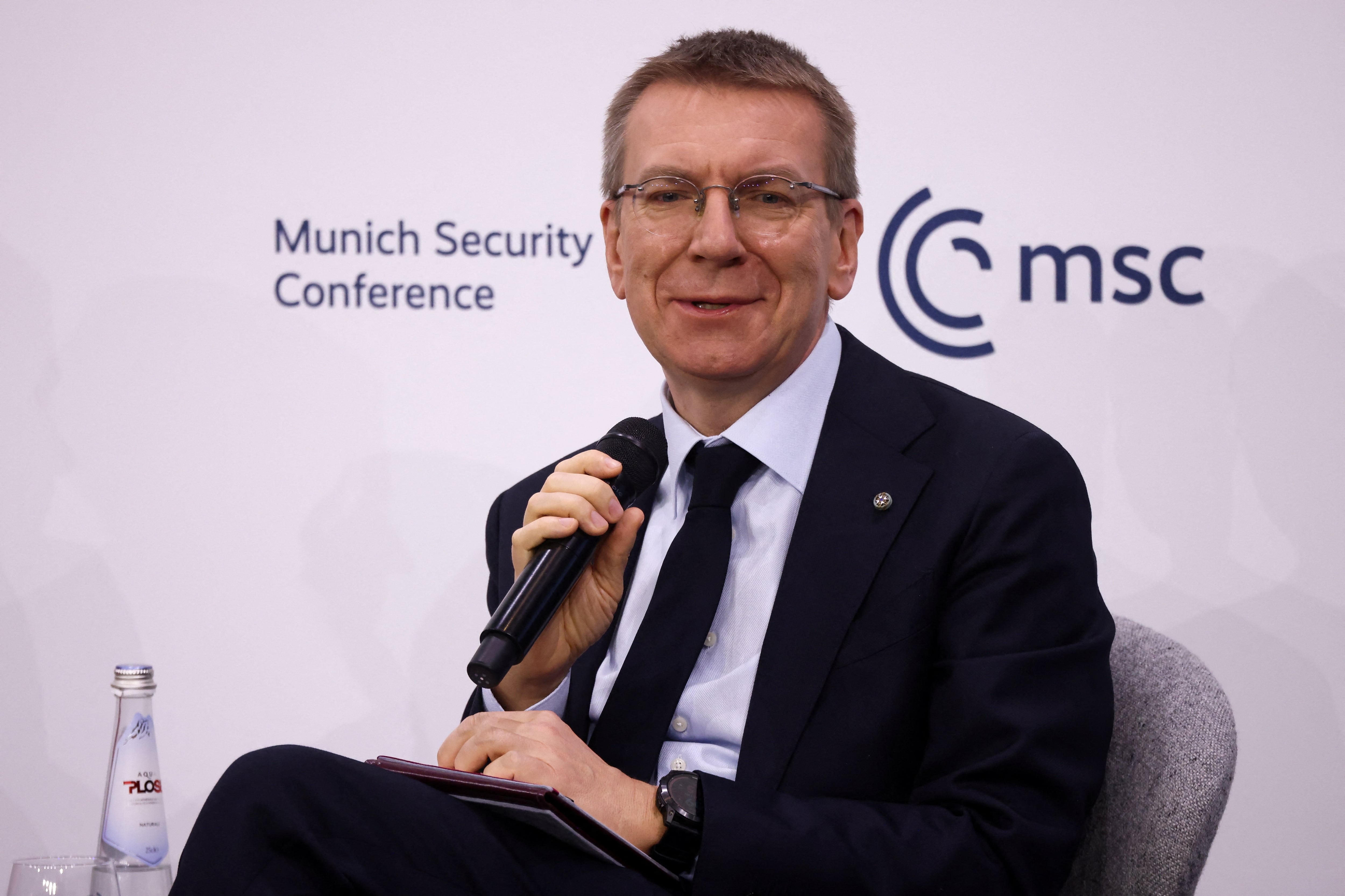 Edgars Rinkēvičs, Latvia's president: 'There is a shift in the rhetoric of some far-right leaders. They do not openly support Russia as much.'