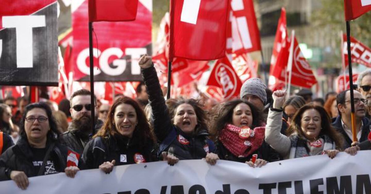 Los sindicatos cifran en un 70% el seguimiento de la huelga de ...