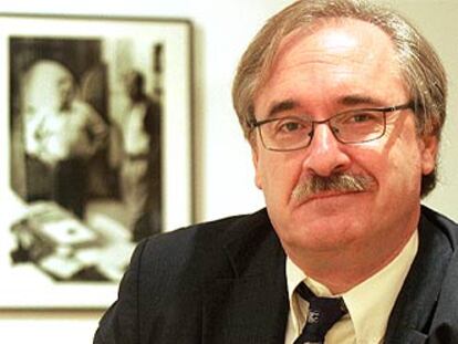 José Luis Rodríguez Zapatero, Nativel Preciado y Luis Mateo Díez en el Círculo de Bellas Artes.