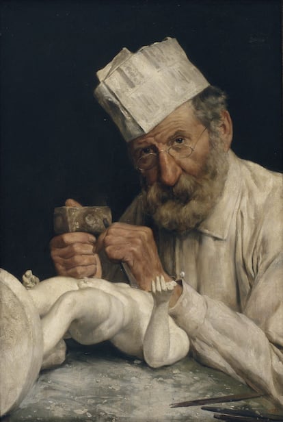 'L'escultor', de Fabrés, del 1910.