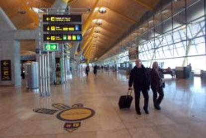 Terminal T4 del aeropuerto de Barajas. 