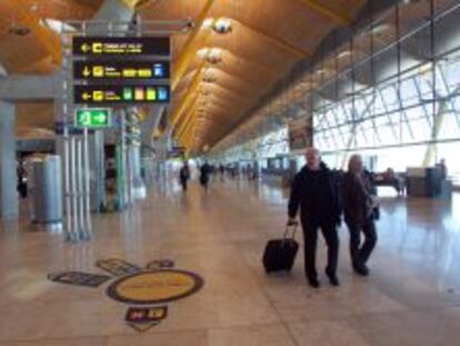 Terminal T4 del aeropuerto de Barajas. 