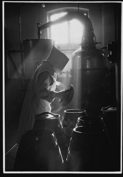 Monks at the Grande Chartreuse, Dauphine, France