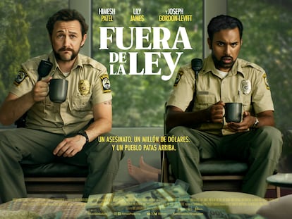 Cartel promocional de la película 'Fuera de la ley'.