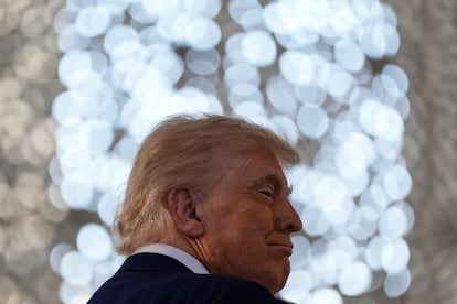 Trump, este viernes durante su viaje oficial a Abu Dabi.