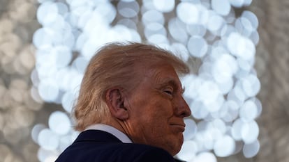 Trump, este viernes durante su viaje oficial a Abu Dabi.