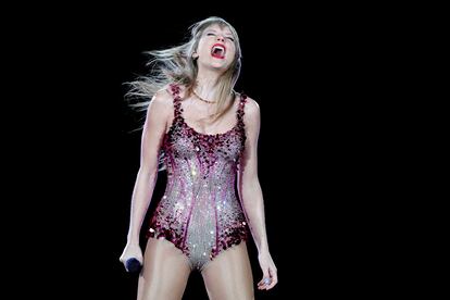 Taylor Swift, durante su concierto en Buenos Aires en noviembre de 2023.