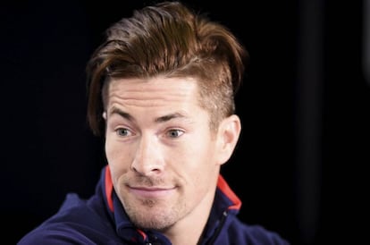 Nicky Hayden, en una imagen de archivo en octubre de 2016.