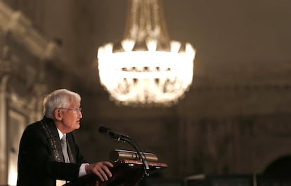 El filósofo Jürgen Habermas, en 2013. 