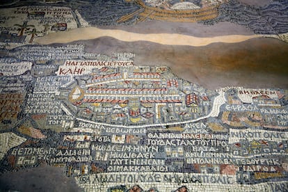 El mapa de Madaba.