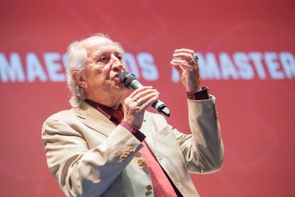 Vittorio Storaro colma el auditorio en su charla de maestros.