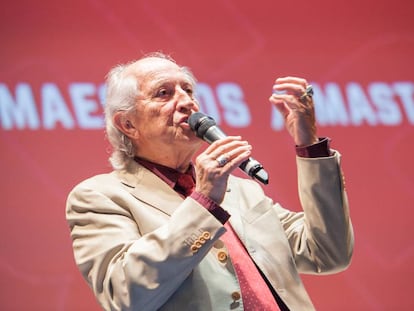 Vittorio Storaro colma el auditorio en su charla de maestros.