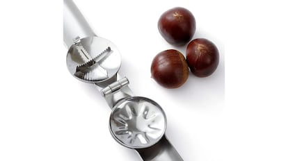 Abridor de acero inosidable.