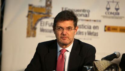 Rafael Catalá, ministro de Justicia de España