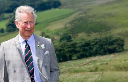 El pr&iacute;ncipe Carlos de Inglaterra, en una reciente visita a Gales.