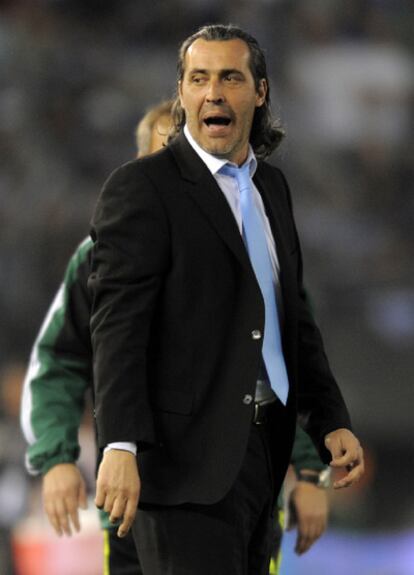 El nuevo seleccionador de fútbol de Argentina, Sergio Batista.