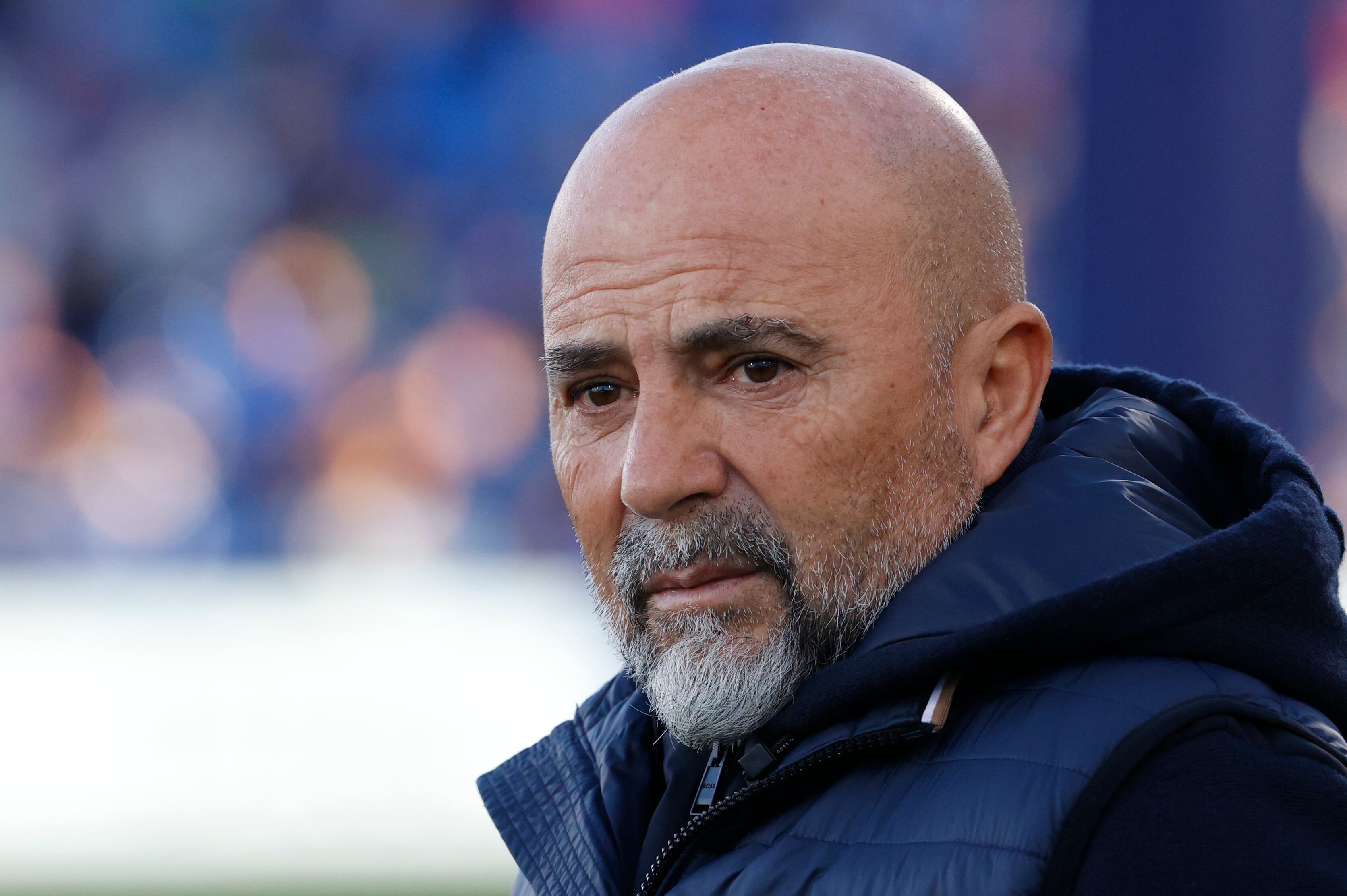 Jorge Sampaoli, cuando era entrenador del Sevilla, club al que regresó en 2022 y dirigió hasta 2023.