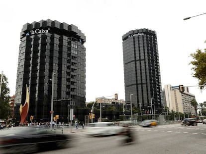 La seu de Caixabank a Barcelona