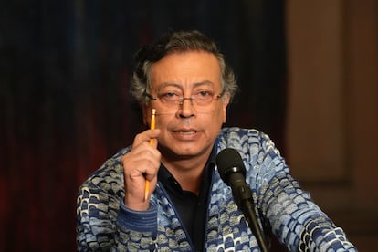 Gustavo Petro durante la alocución presidencial, el 3 de junio 2025.