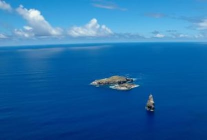 Islote de Motu Nui, en la isla de Pascua (Chile).