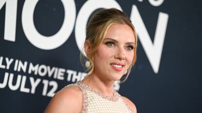 Scarlett Johansson en el estreno de 'Fly Me To The Moon' en Nueva York.