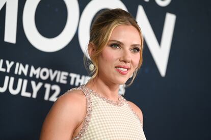 Scarlett Johansson en el estreno de 'Fly Me To The Moon' en Nueva York