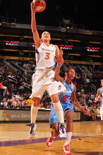 Taurasi en un partido el pasado verano en Arizona.