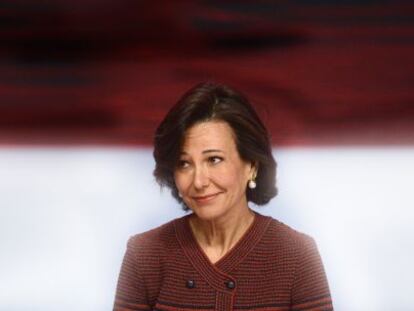 Ana Bot&iacute;n, presidenta de Banco Santander