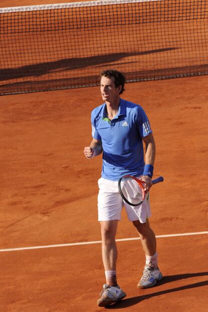 El escocés Murray, durante el duelo ante Chela.