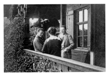 Ludwig, Helene y Paul Wittgenstein, en una imagen antes de la I Guerra Mundial.