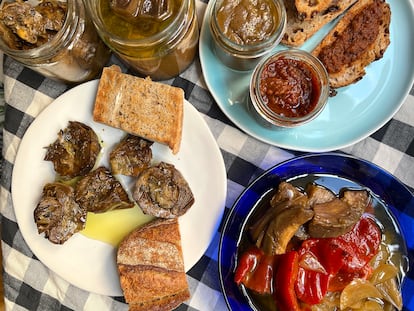 Conservas de verduras asadas Mi Huerto