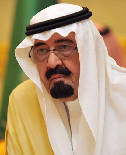 El rey de Arabia Saudí, Abdulá bin Abdul Aziz, durante una reunión del Consejo de Cooperación del Golfo el pasado 10 de mayo