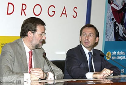 Rajoy, durante la presentación de la campaña.