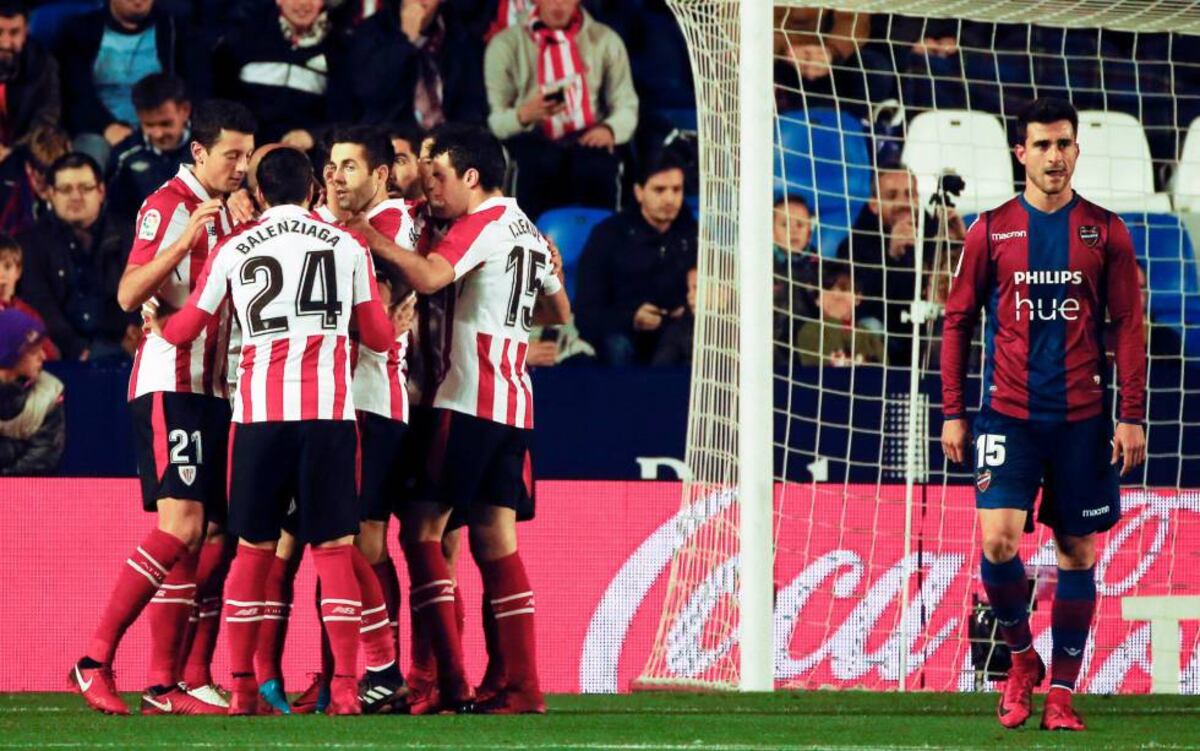 El Athletic entierra sus miedos ante un Levante entusiasta pero incapaz ...