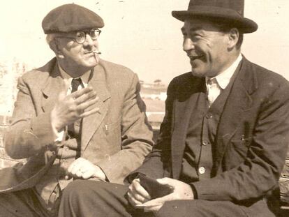 Manuel Brunet i Josep Pla, dos dels millors periodistes, a l&rsquo;Empord&agrave;.